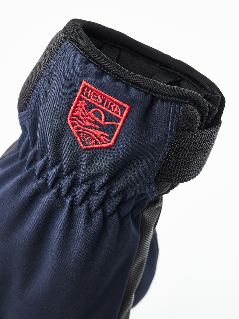 Hestra Ferox Primaloft Junior Ski Gloves - Navy-2