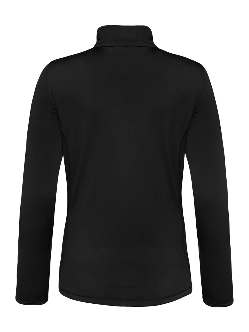 Protest Fabriz Womens 1/4 Zip Midlayer Top - Black-1