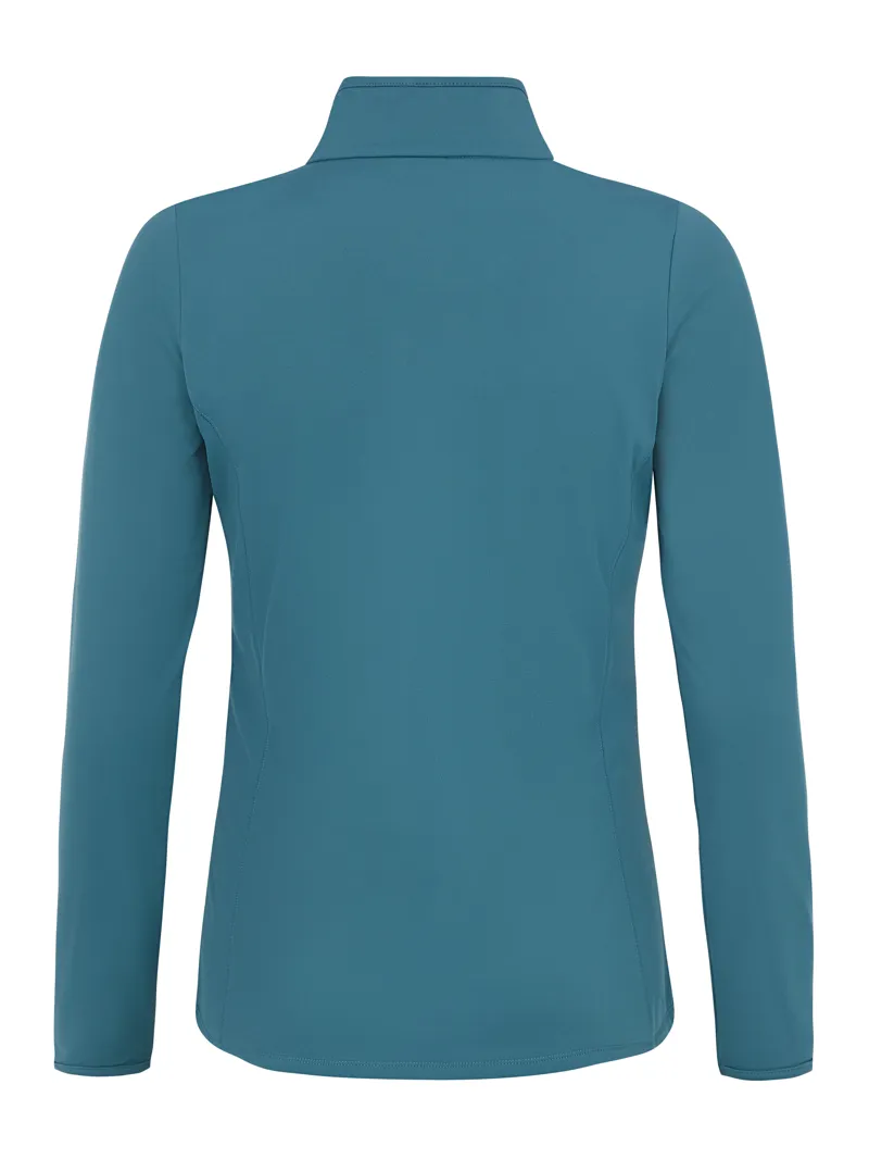 Protest Fabriz Womens 1/4 Zip Midlayer Top - Jewel Blue-1