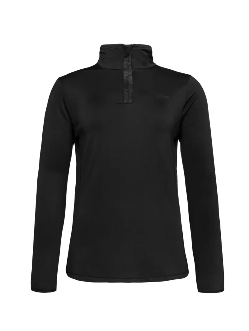 Protest Refabriz Womens 1/4 Zip Midlayer Top - Black