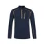 Protest Kurano Mens 1/4 Zip Midlayer Top - Blue Nights