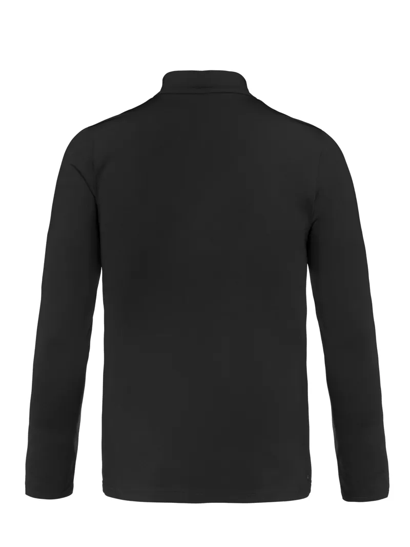 Protest Will 1/4 Zip Mens Midlayer Top - Black-1