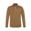 Protest Will 1/4 Zip Mens Midlayer Top - Fudge Brown