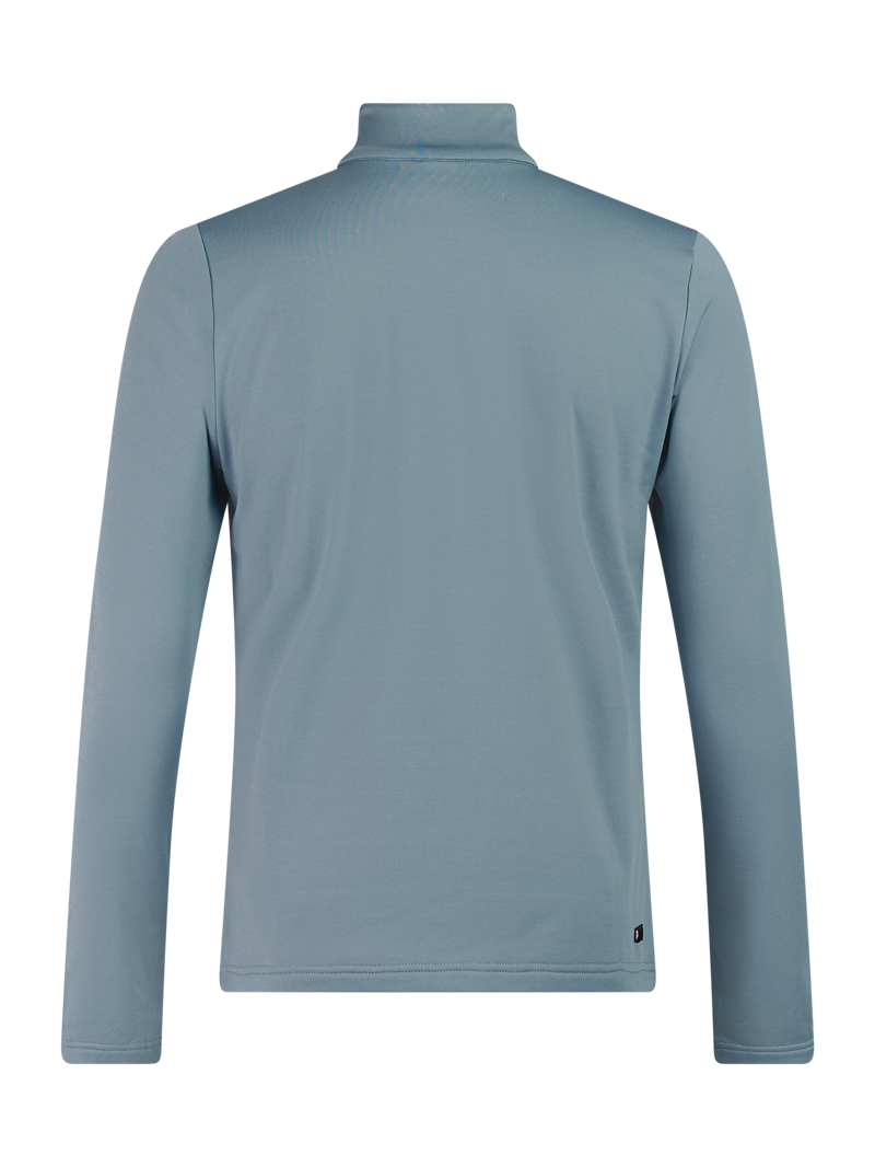 Protest Rewill 1/4 Zip Mens Midlayer Top - Stone Blue-1
