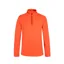 Protest Willowy Junior 1/4 Zip Midlayer Top - Orange Fire