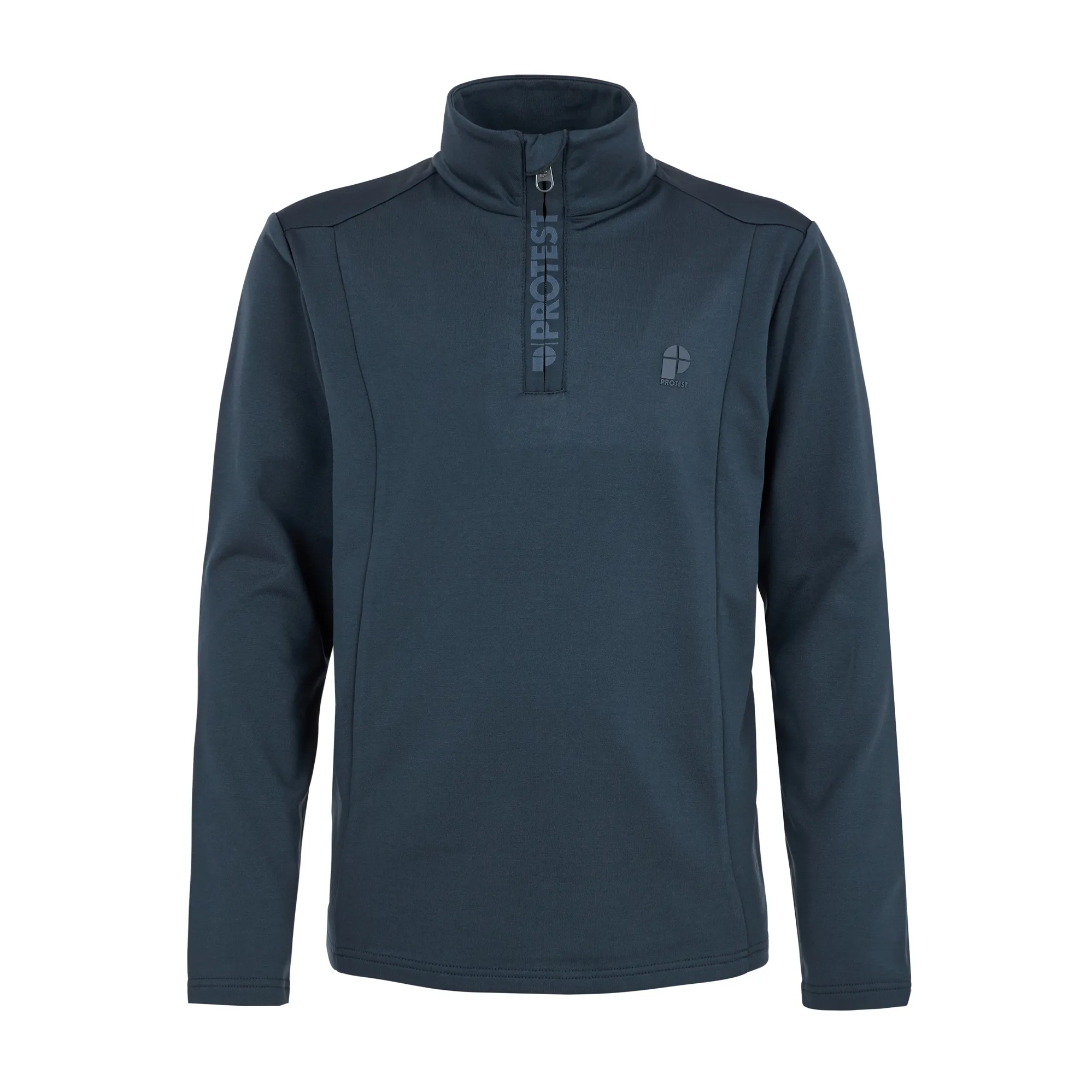 Midlayer Top Protest Willowy Junior 1/4 Zip Midlayer Top - Blue Night