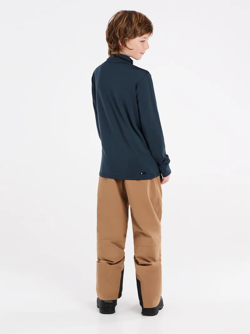 Protest Willowy Junior 1/4 Zip Midlayer Top - Blue Night-2