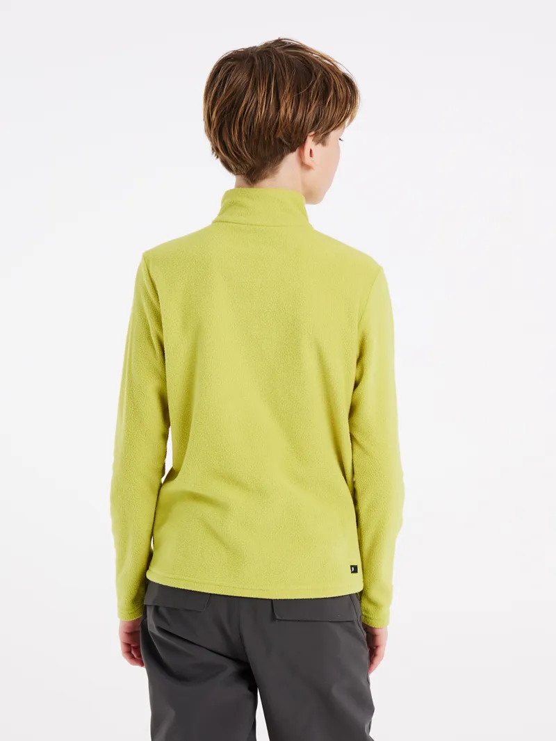 Protest Perfecty Junior Micro-Fleece Midlayer Top - Splitpea Green-2