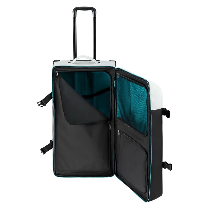 Head Rebels Wheeled Travel Bag 120L - Black White-1