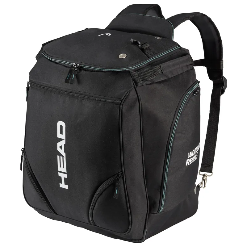 Head Heatable Ski Boot Bag Back Pack - Black-1