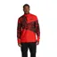 Spyder Mens Vital Half Zip Midlayer Top - Volcano red