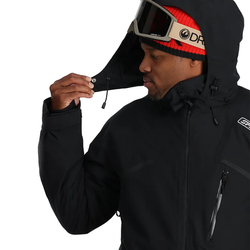 Spyder Leader Mens Ski Jacket - Black-2