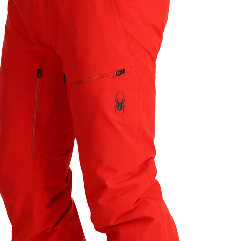 Spyder Dare Mens Ski Pants - Volcano Red-3