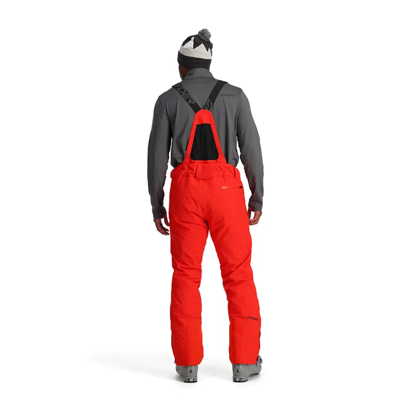 Spyder Dare Mens Ski Pants - Volcano Red-1