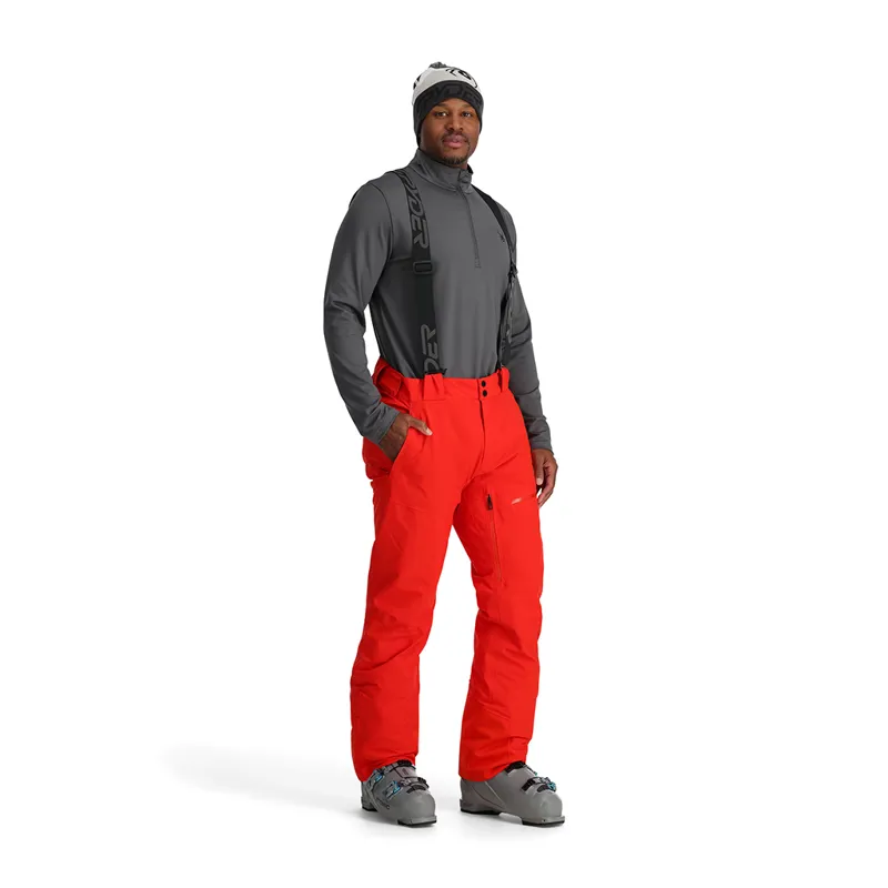 Spyder Dare Mens Ski Pants - Volcano Red