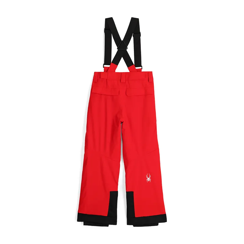 Spyder Boys Propulsion Ski Pants - Volcano red-1