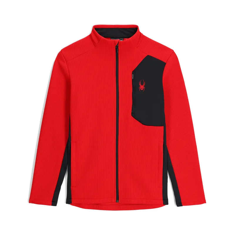 Spyder Bandit Full Zip Jumper - Spyder Red