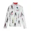 Spyder Vivid Womens Half Zip Top - Vintage Vibes White