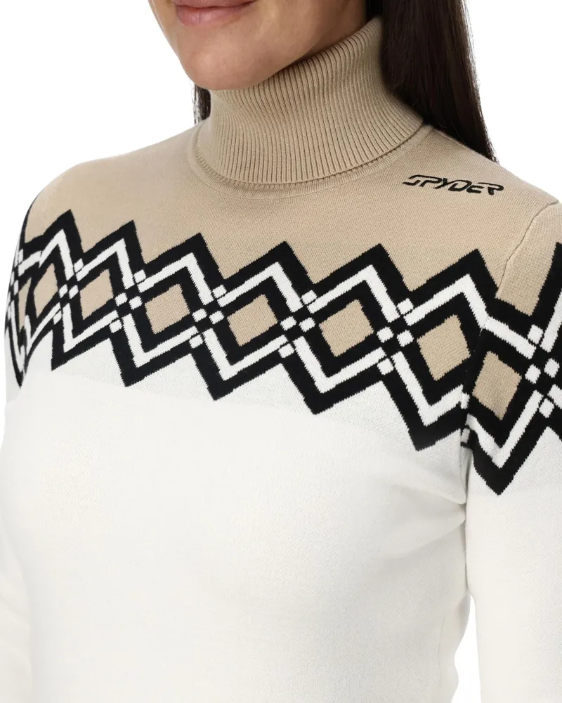 Spyder Stellar Womens Knit Jumper - White-1