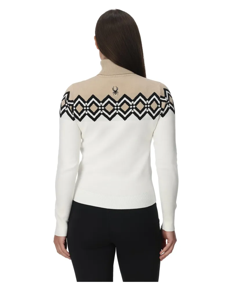 Spyder Stellar Womens Knit Jumper - White-2