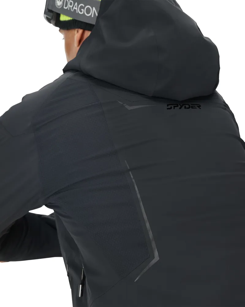 Spyder Monterosa Mens Ski Jacket - Black-2