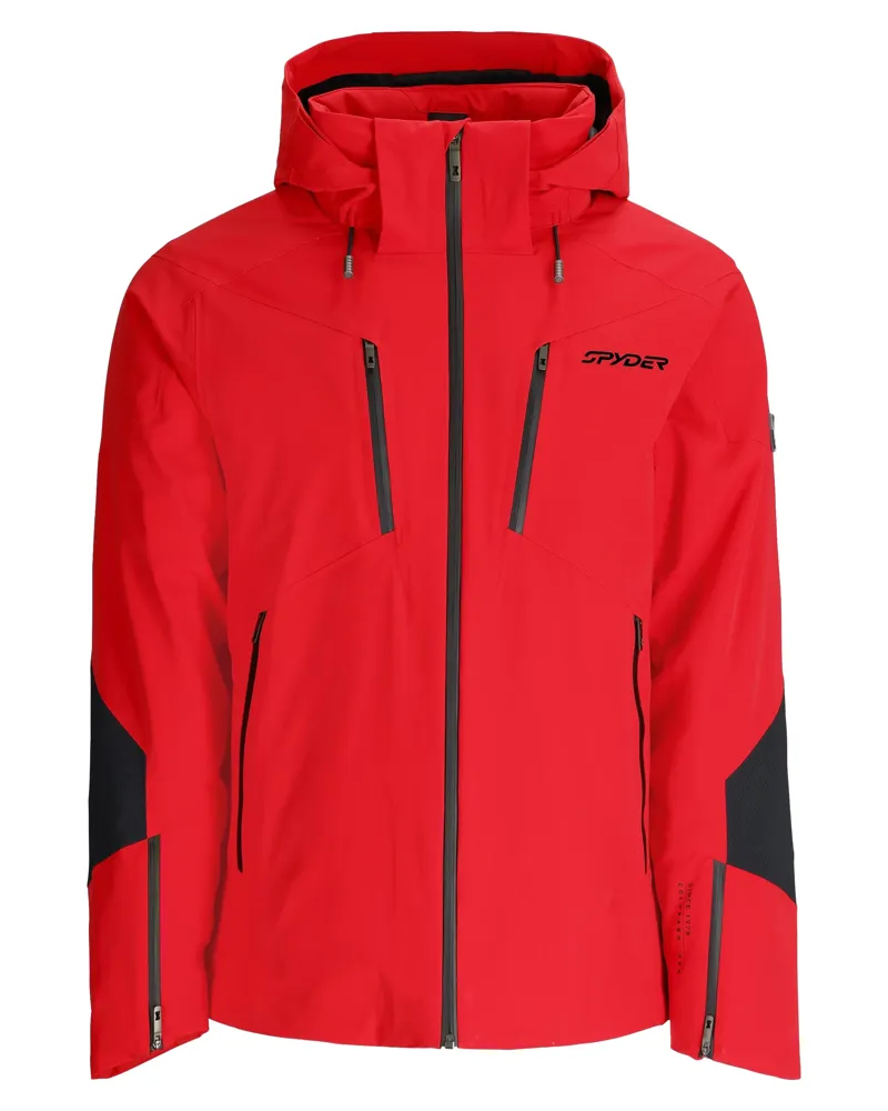 Spyder Alyeska Mens Ski Jacket - Spyder Red