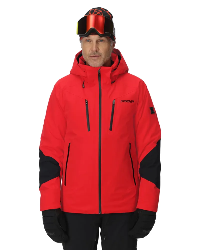 Spyder Alyeska Mens Ski Jacket - Spyder Red-1