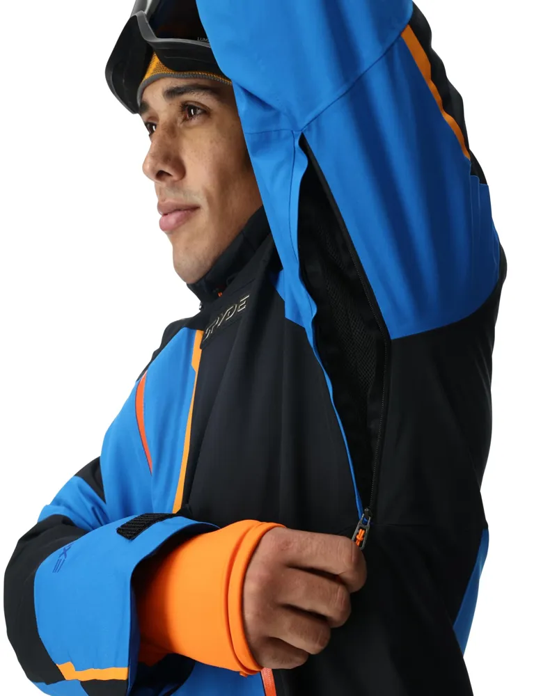 Spyder Leader Mens Ski Jacket - Cobalt Blue-5