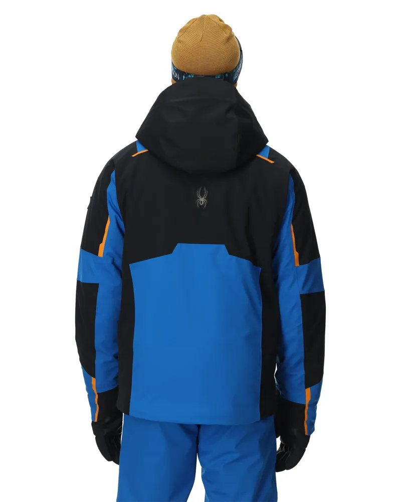 Spyder Leader Mens Ski Jacket - Cobalt Blue-1