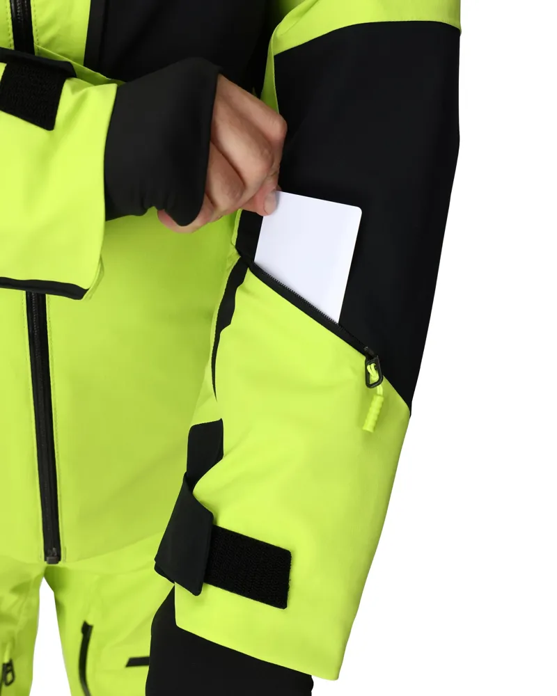 Spyder Leader Mens Ski Jacket - Lime-2