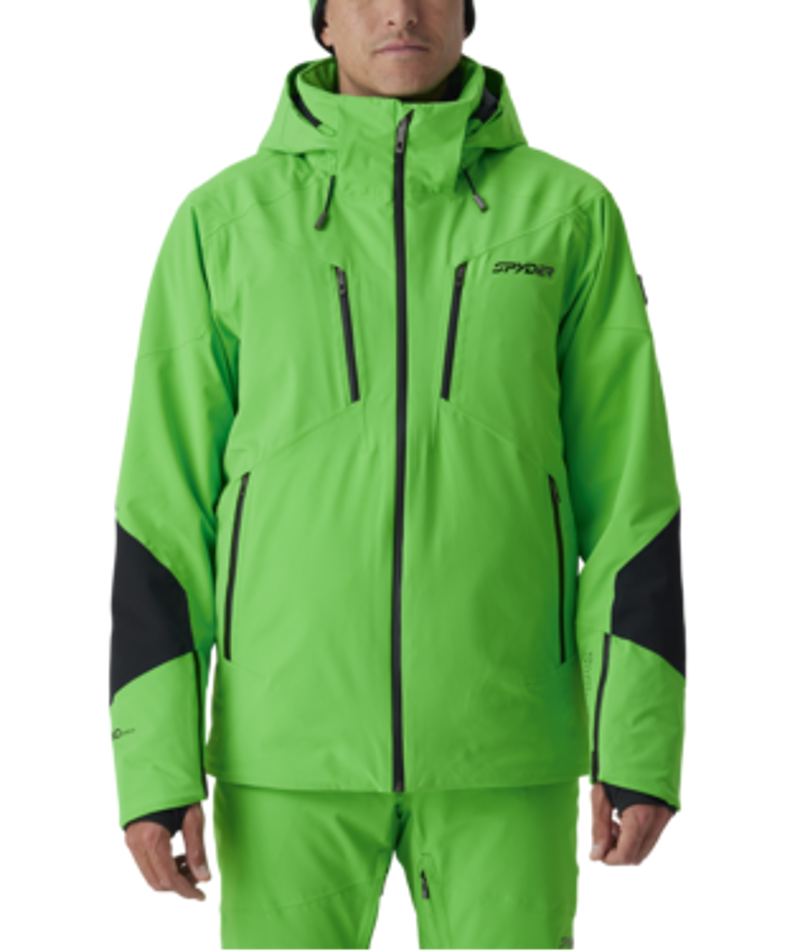 Spyder Alyeska Mens Ski Jacket - Strobe Green
