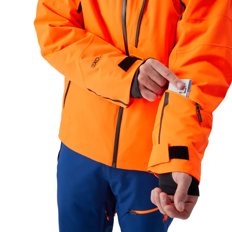 Spyder Leader Mens Ski Jacket - Fusion Orange-2