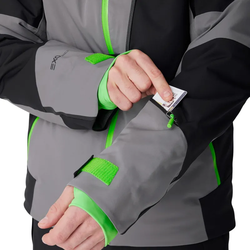Spyder Leader Mens Ski Jacket - Storm Grey-2