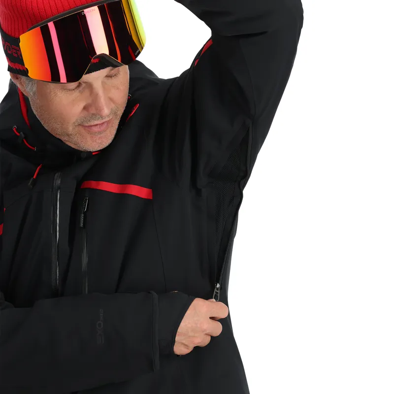 Spyder Leader Mens Ski Jacket - Black 2.0-2