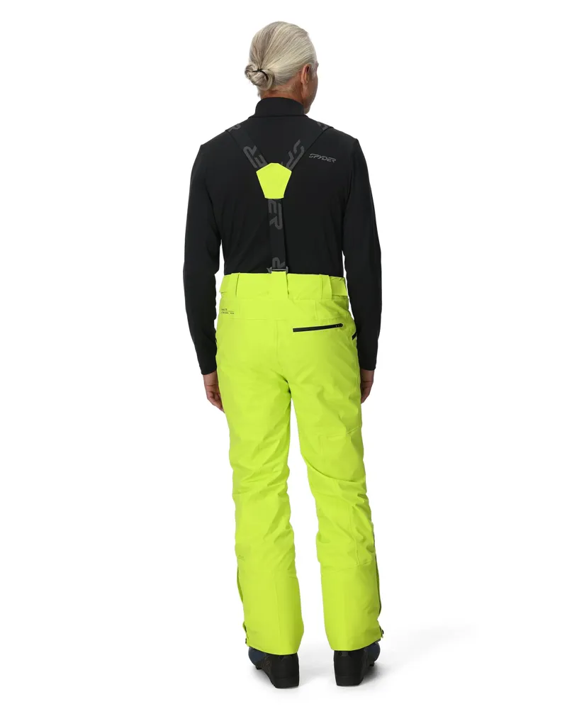 Spyder Bormio Mens Ski Pants - Lime-2
