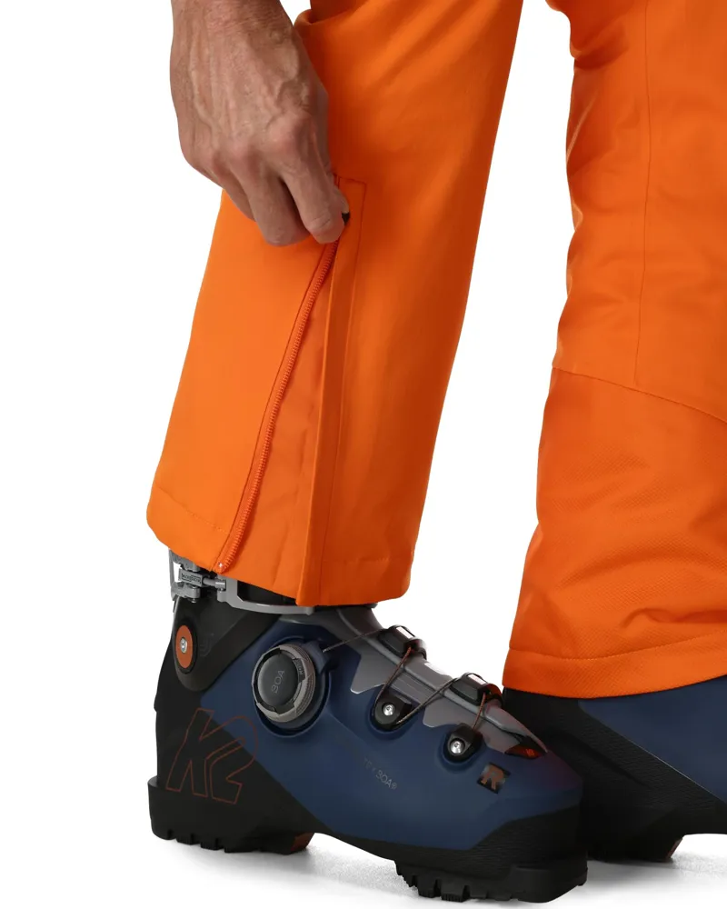 Spyder Dare Mens Ski Pants - Fluoro Orange-5