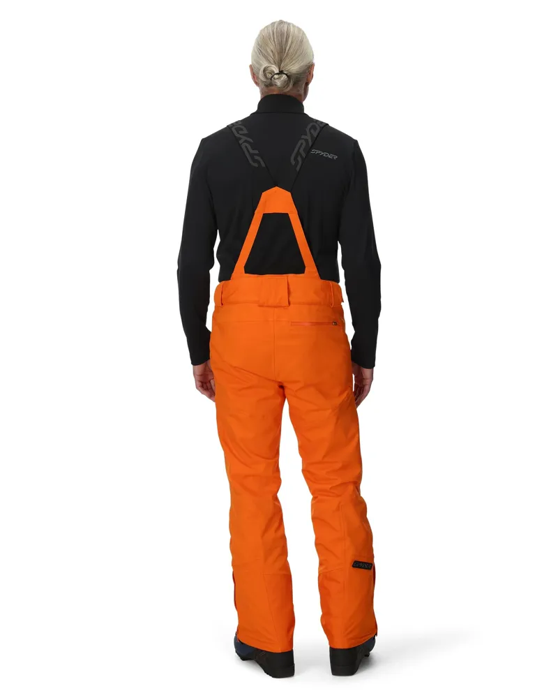 Spyder Dare Mens Ski Pants - Fluoro Orange-1