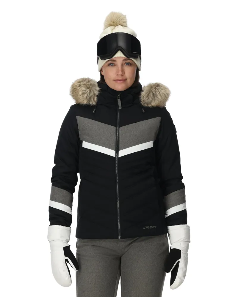 Spyder Primrose Womens Ski Jacket - Black-1
