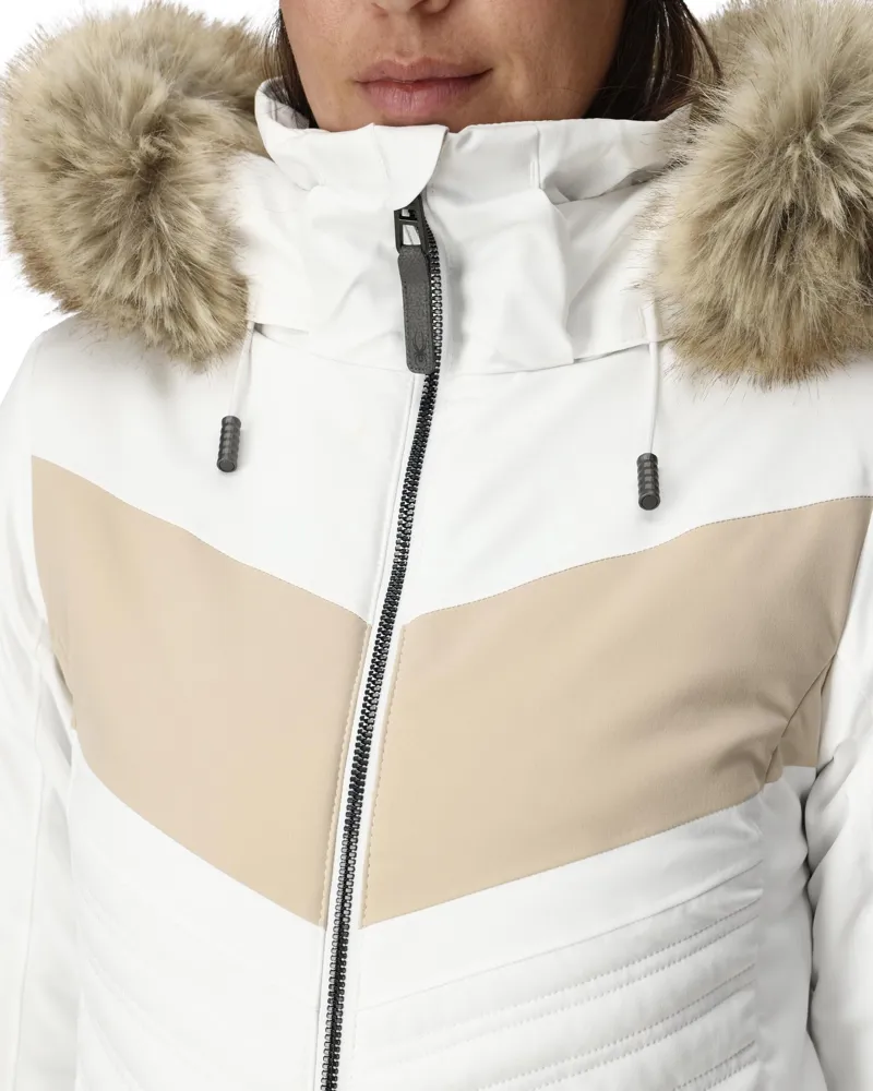  Spyder Primrose Womens Ski Jacket - White-4
