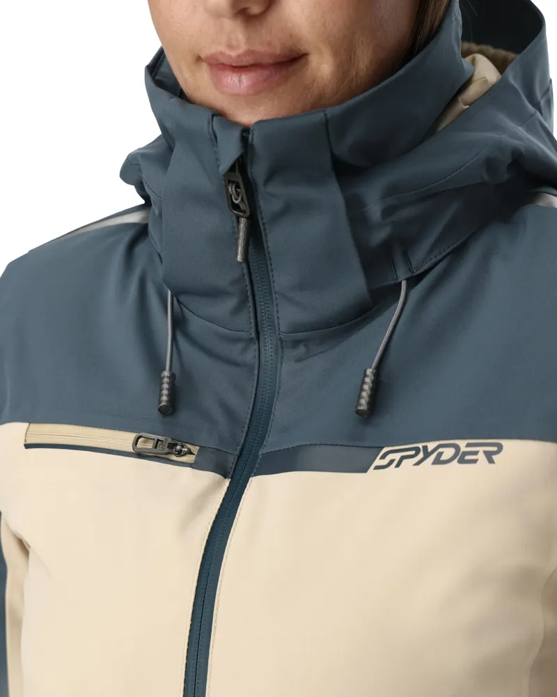 Spyder Titania Womens Ski Jacket - Sand Dune-4
