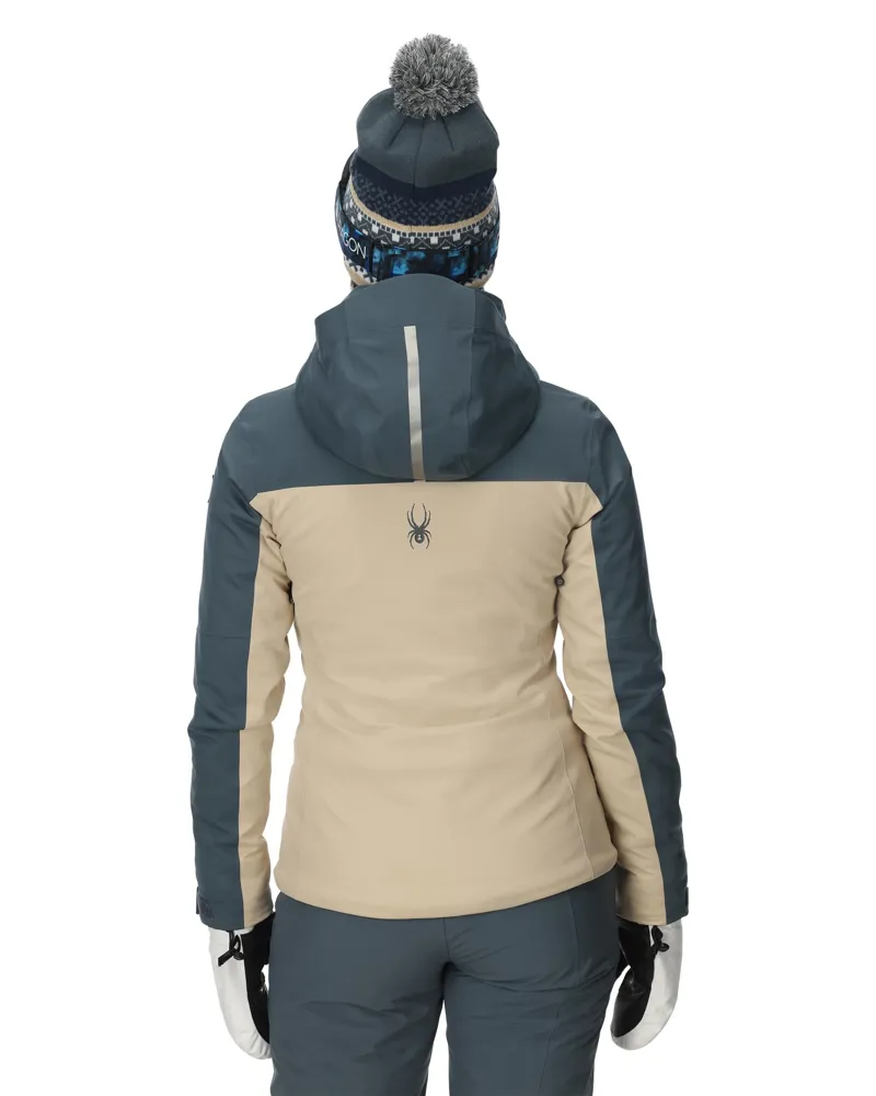 Spyder Titania Womens Ski Jacket - Sand Dune-2