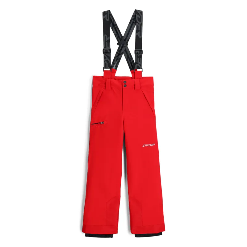 Spyder Boys Propulsion Ski Pants - Spyder Red
