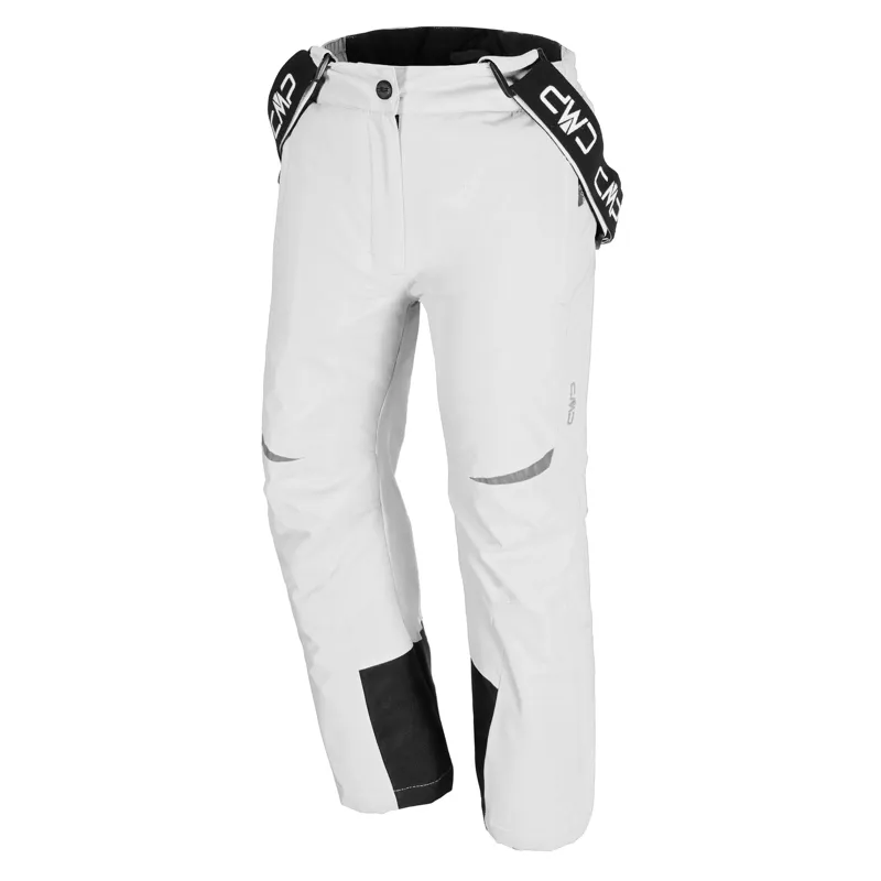 CMP Paris Junior Ski Pants In Bianco