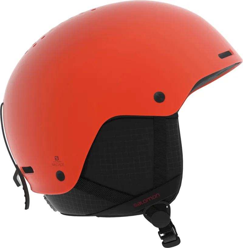 Salomon Brigade Ski Helmet in Orange