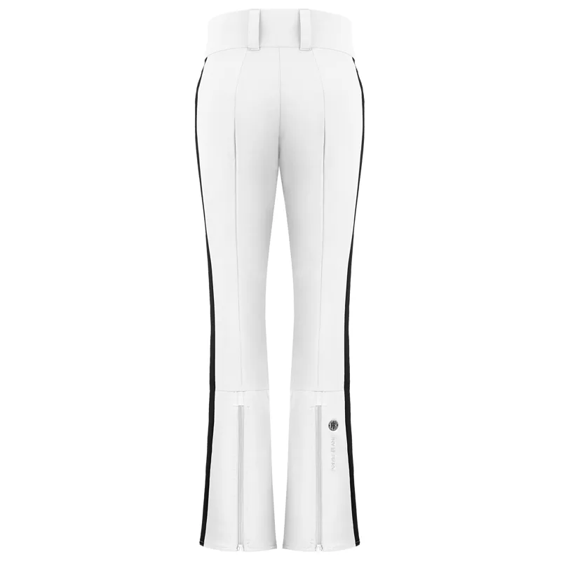 Poivre Blanc Mila Stretch Womens Panel Ski Pants - White-1