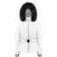Poivre Blanc Emma Womens Faux Fur Ski Jacket - White