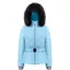 Poivre Blanc Emma Womens Faux Fur Ski Jacket - Starlight Blue