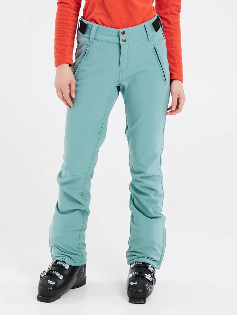 Protest Lole Womens Ski Pants - Crocodile Green-4