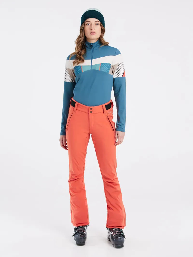 Protest Lole Womens Ski Pants - Tosca Red-5