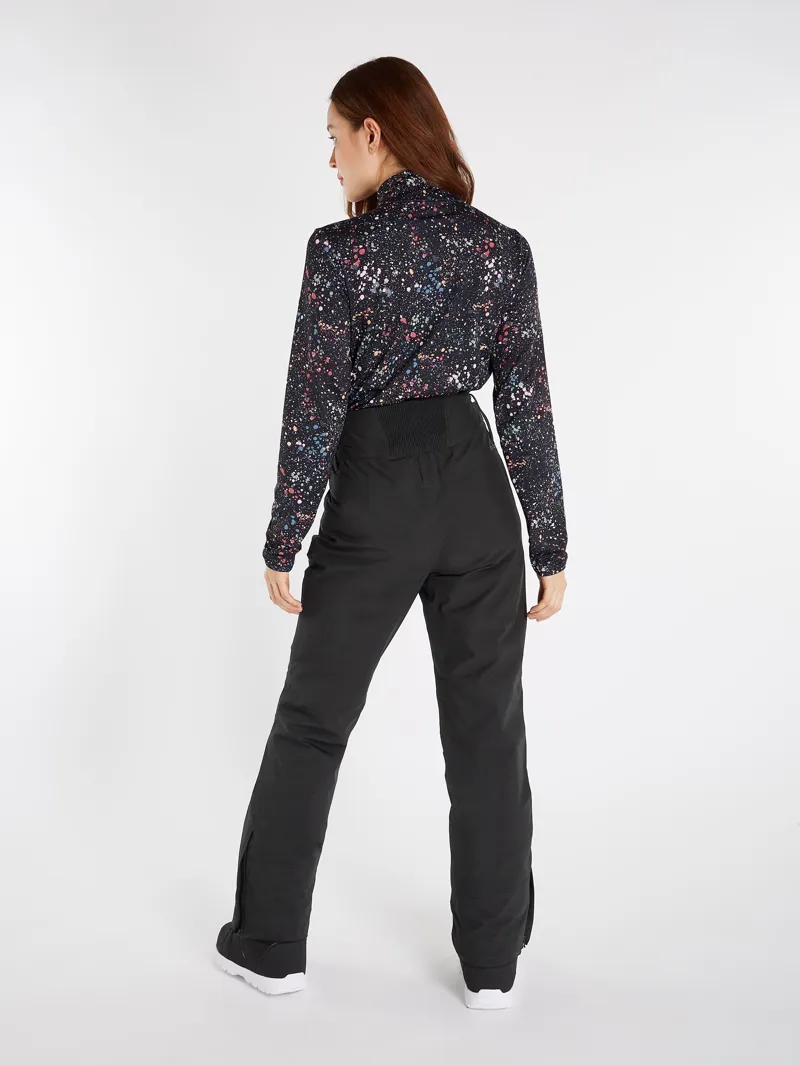 Protest Cinnamon Womens Short Ski Pants - Black-2